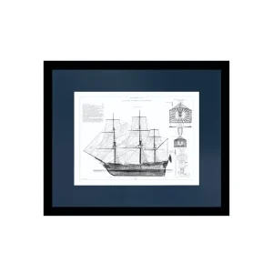 Tavla - Royal Fortune Ship Drawing