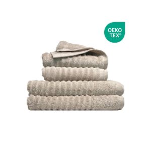 Wave handduk beige 50x100